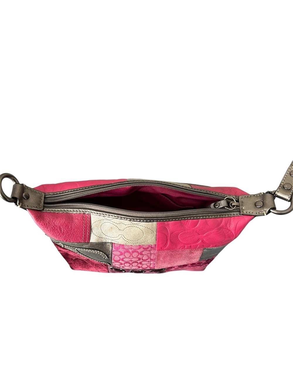 Coach Patchwork Pink and Silver Soho Shoulder Bag - Picture 5 of 8